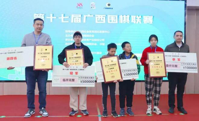第十七届广西围棋联赛圆满落幕开元棋牌桂林广陆数测队夺冠！(图4)