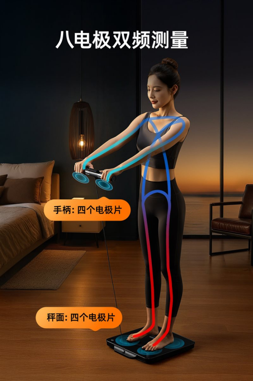 P7 Max智能八电极体脂秤的多场景价值开元棋牌健身党宝妈亚健康人群都需要：沃莱(图8)